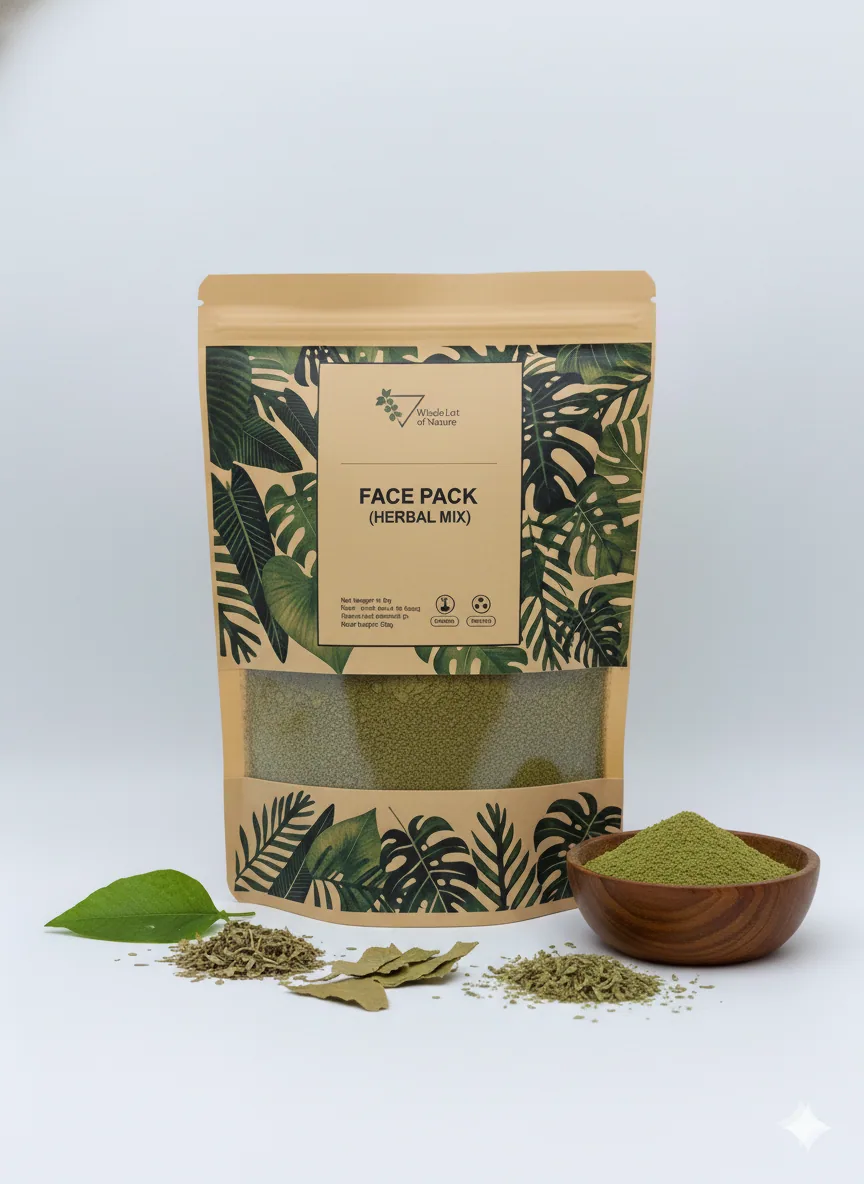 Facepack Herbal Mix  Premium plant from Whole Lot of Nature