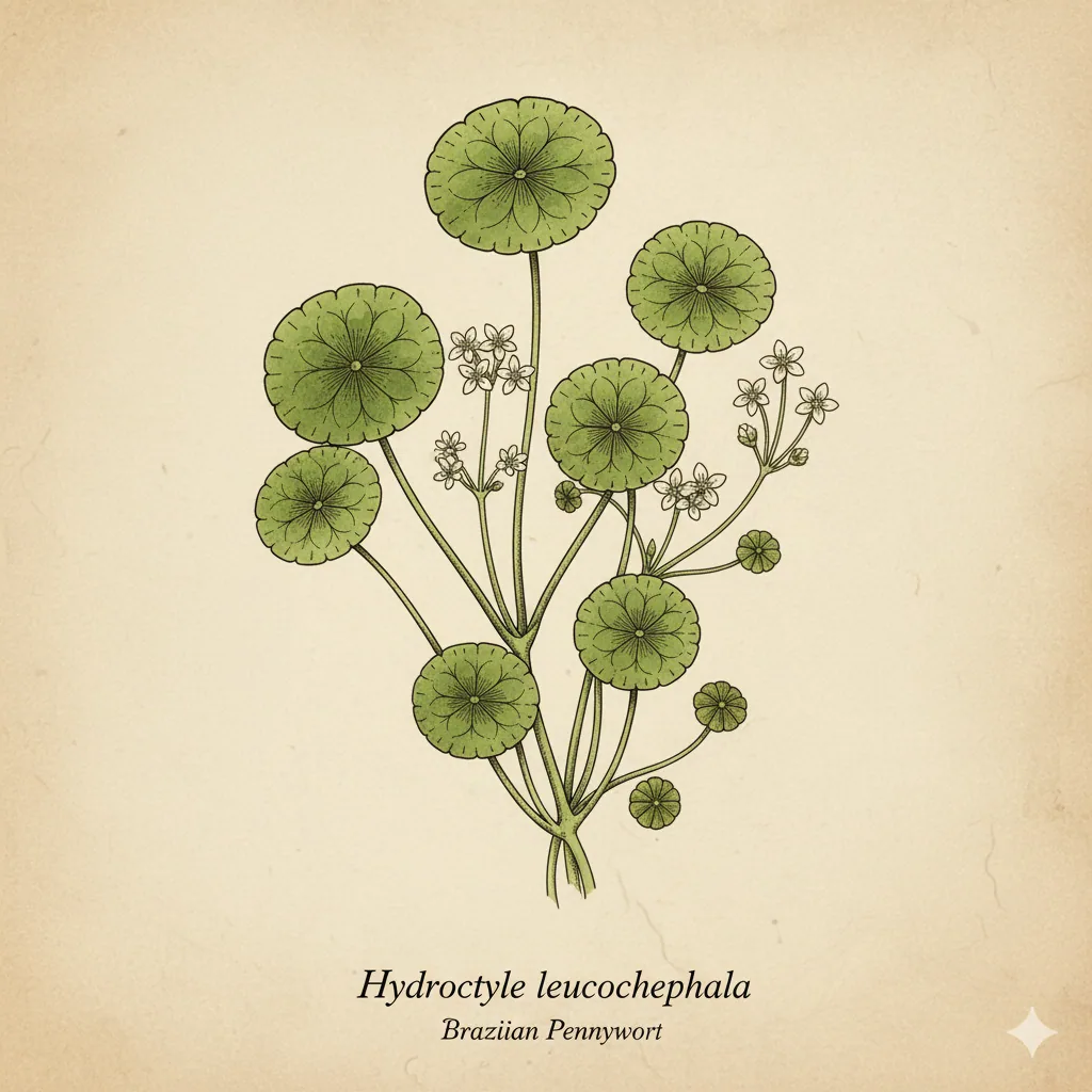 Mexican Pennywort (Hydrocotyle leucocephala)  Premium plant from Whole Lot of Nature